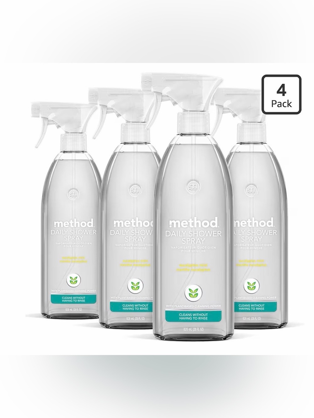 method Daily Shower Spray (4 Pack) - NEW!